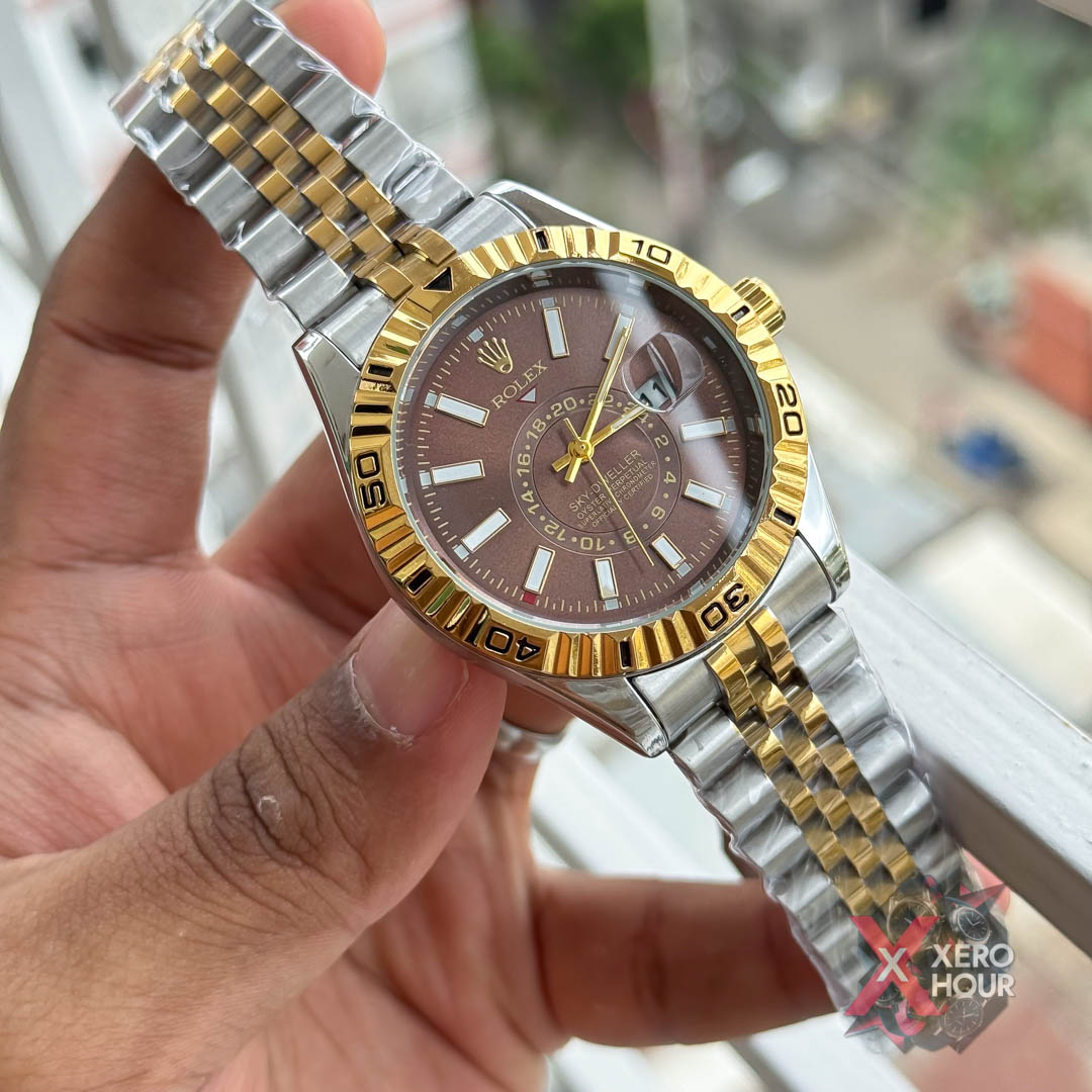 Rolex Sky Dweller AA Grade | Dual Tone | Bronze watchphase_img_1