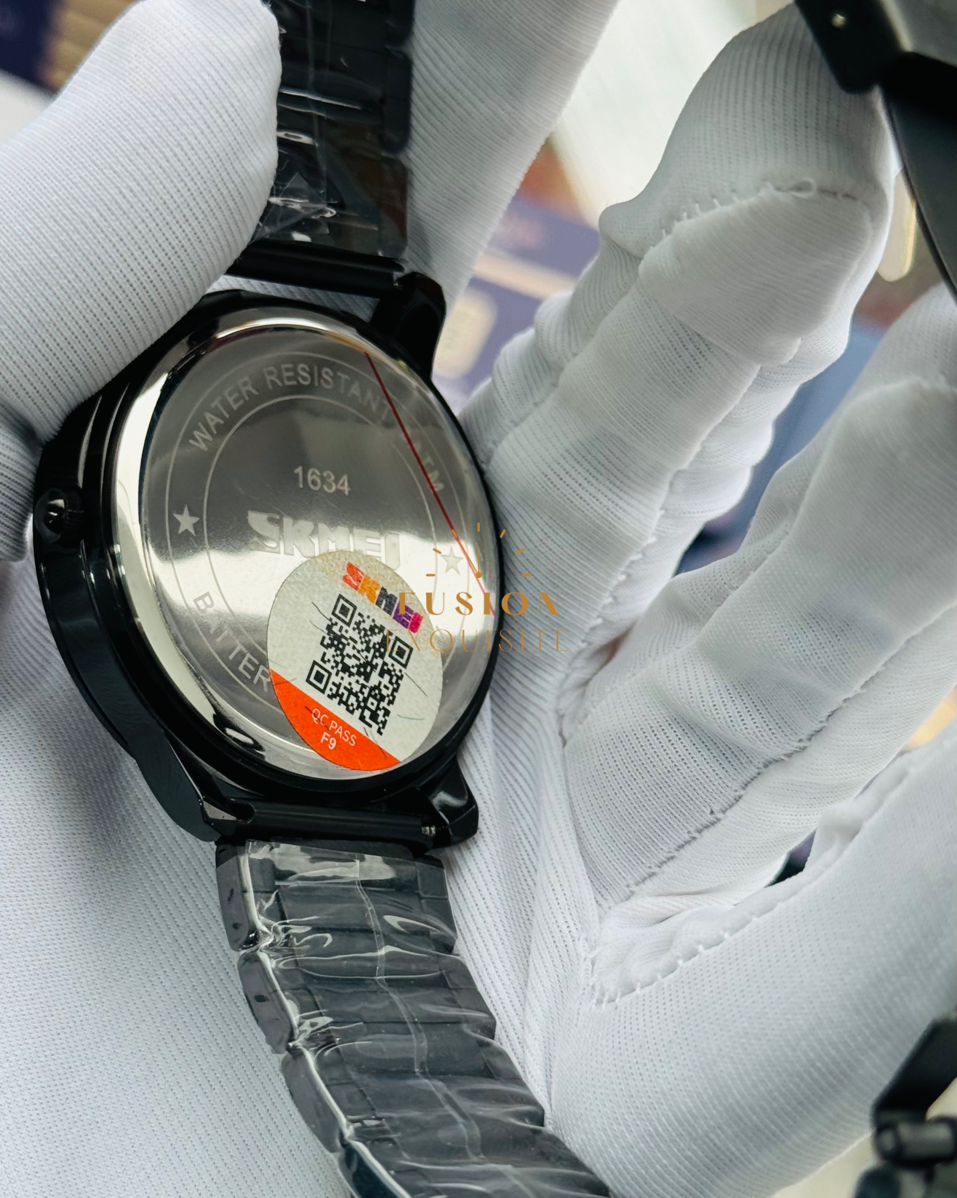 SKMEI Original Car Rim White Color 1634 Model Watch_img_2