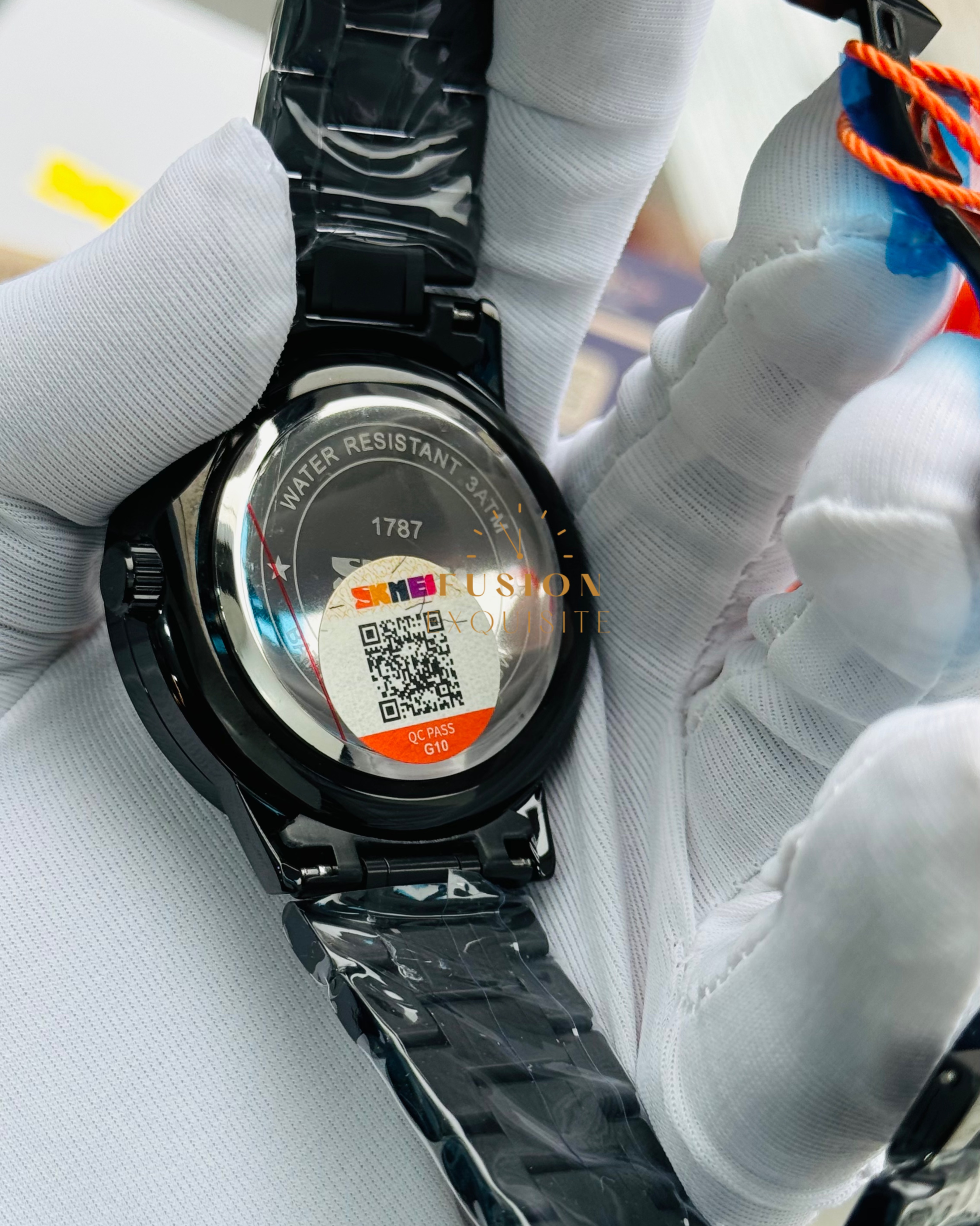 SKMEI Original Car Rim White Color 1787 Model Watch_img_2