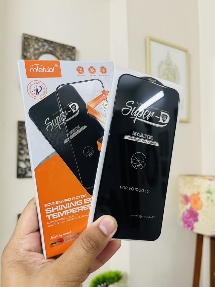 IQOO 15 Glass Protector Premium Quality Edge To Edge Full Screen_img_4