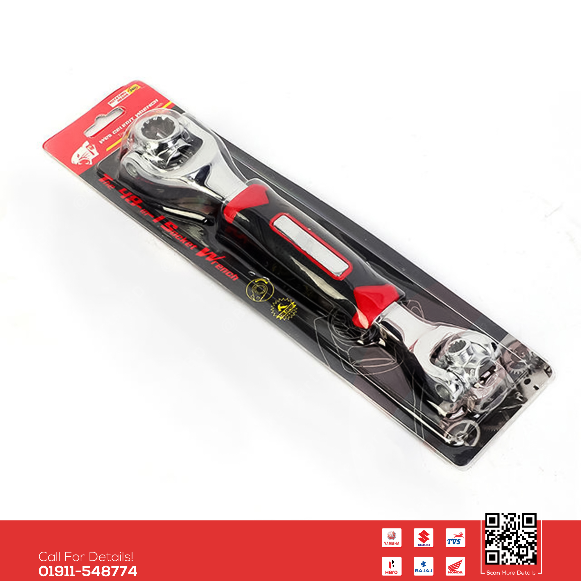 Magic Tools Bolts Wrench For Motorcycle Repair 360 Degree Rotation Spanner Universal Wrench._img_5