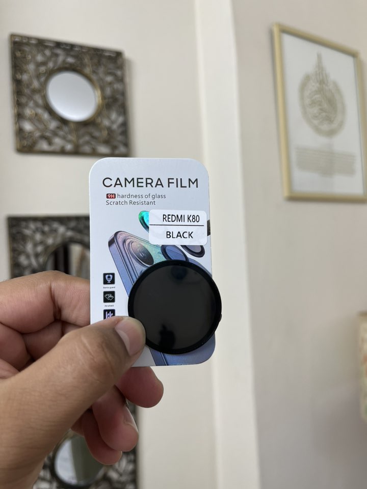 Redmi K80 Camera Lens Metal Fram With Glue