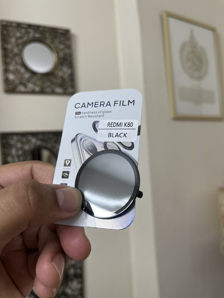 Redmi K80 Camera Lens Metal Fram With Glue_img_4