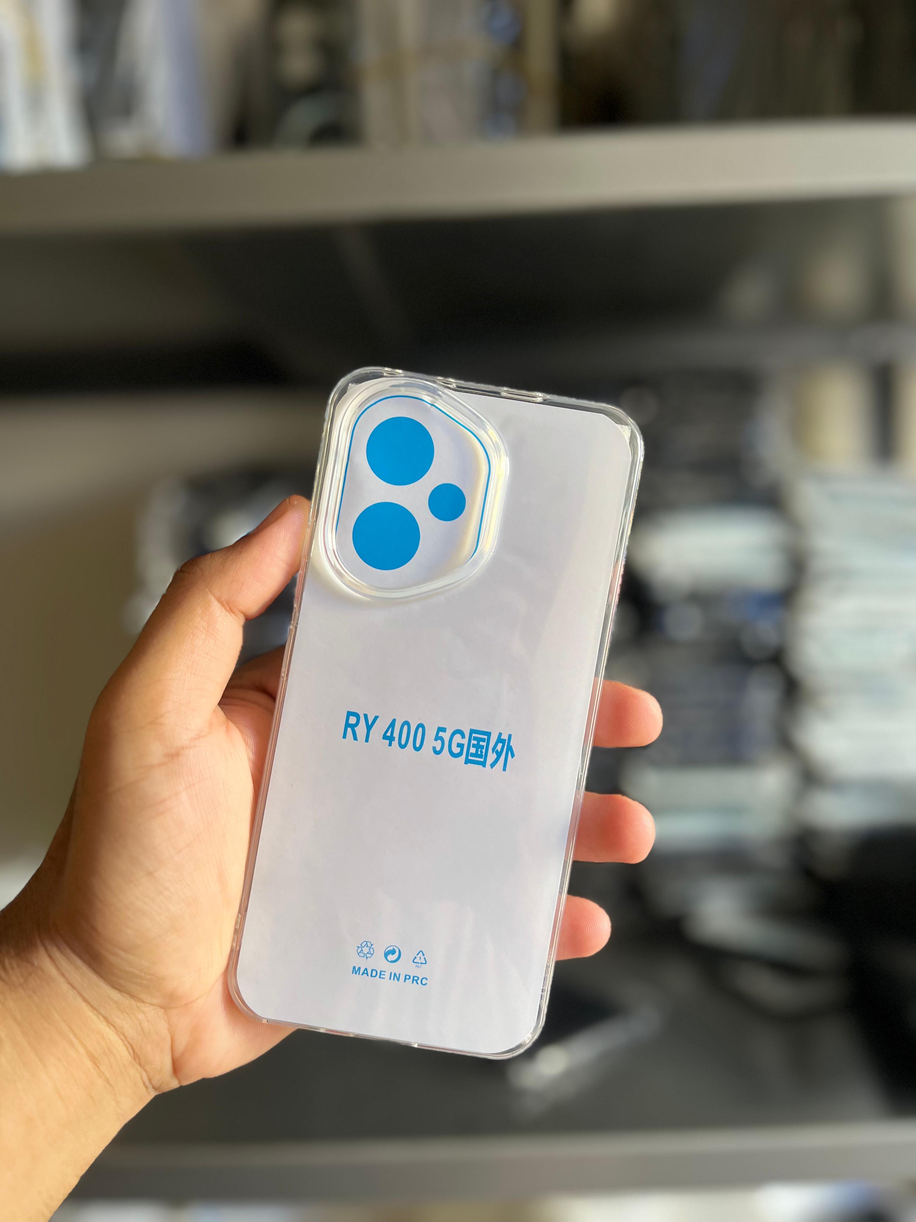 Honor 400 Back Cover Soft Premium Silicone Transparent Back Cover