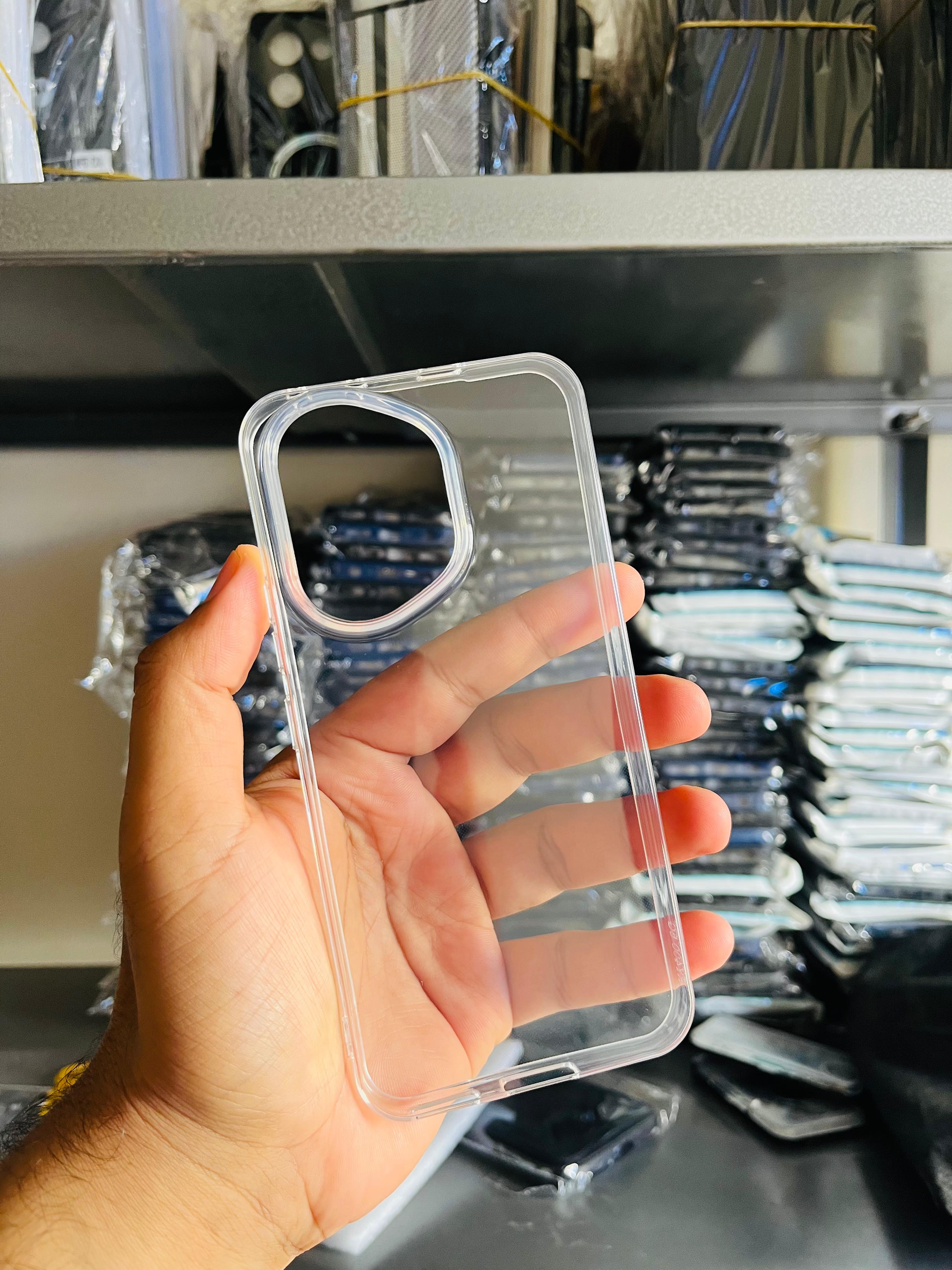 Honor 400 Back Cover Soft Premium Silicone Transparent Back Cover_img_3