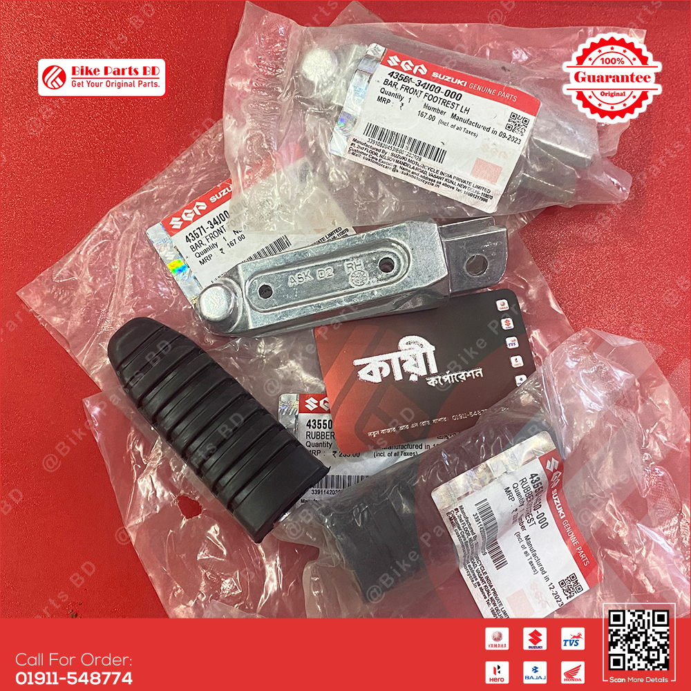 Footrest (Front-Set) for Suzuki Gixxer & Gixxer SF (Old & New Moder) bike._img_0