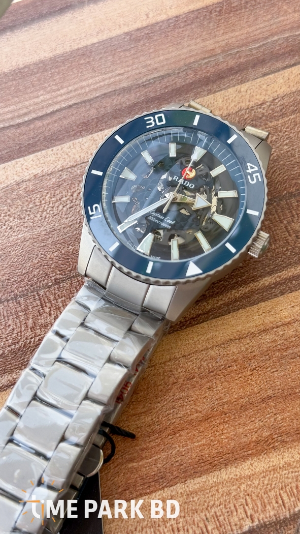 Rado Capt Cook | Euro Grade Automatic | SIlver Blue