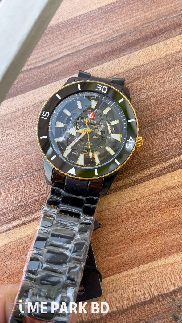 Rado Capt,COOK FUll Black }| Europ grade