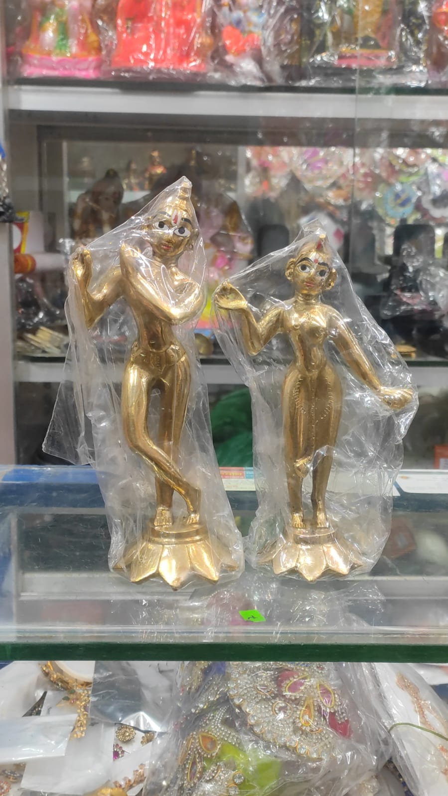 রাধাকৃষ্ণ পিতল ৬-১২ ইঞ্চি - Image 2