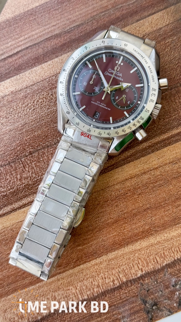Omega Seamaster | Euro Grade | Red Wine Dial Chronograph