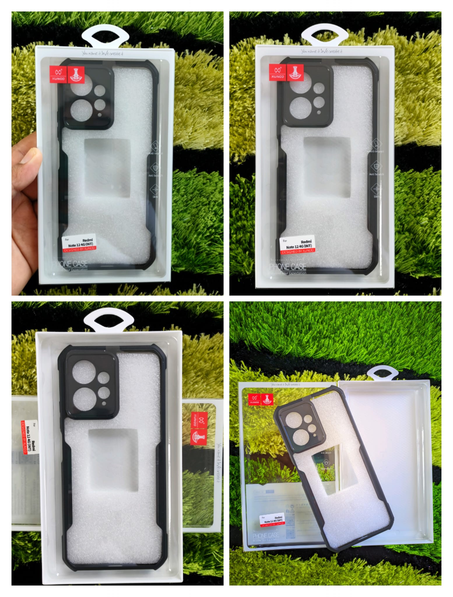 Xundd Case For Redmi Note 12 4g Back Cover