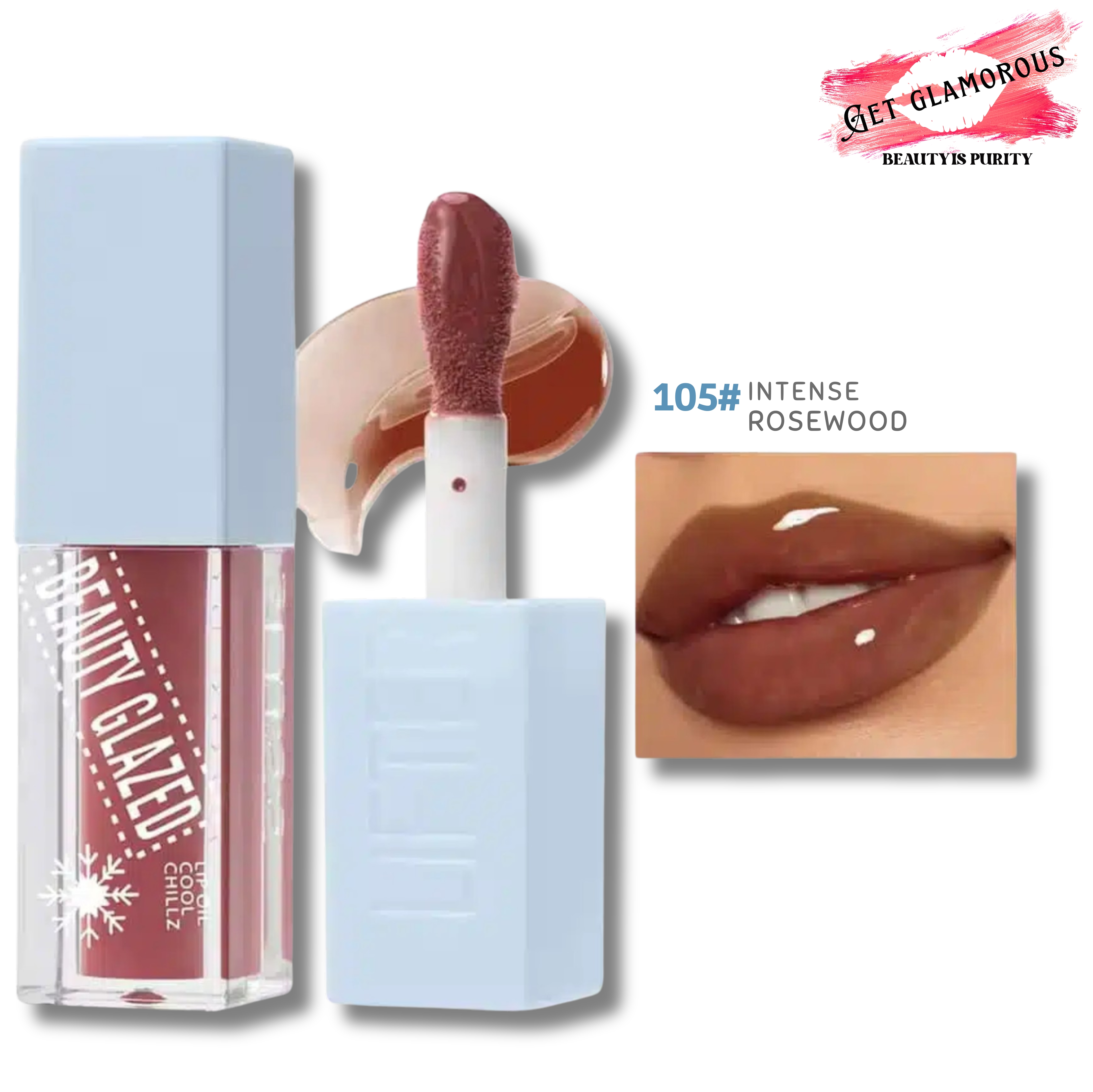 Beauty Glazed Lip Oil Cool Chillz_img_4