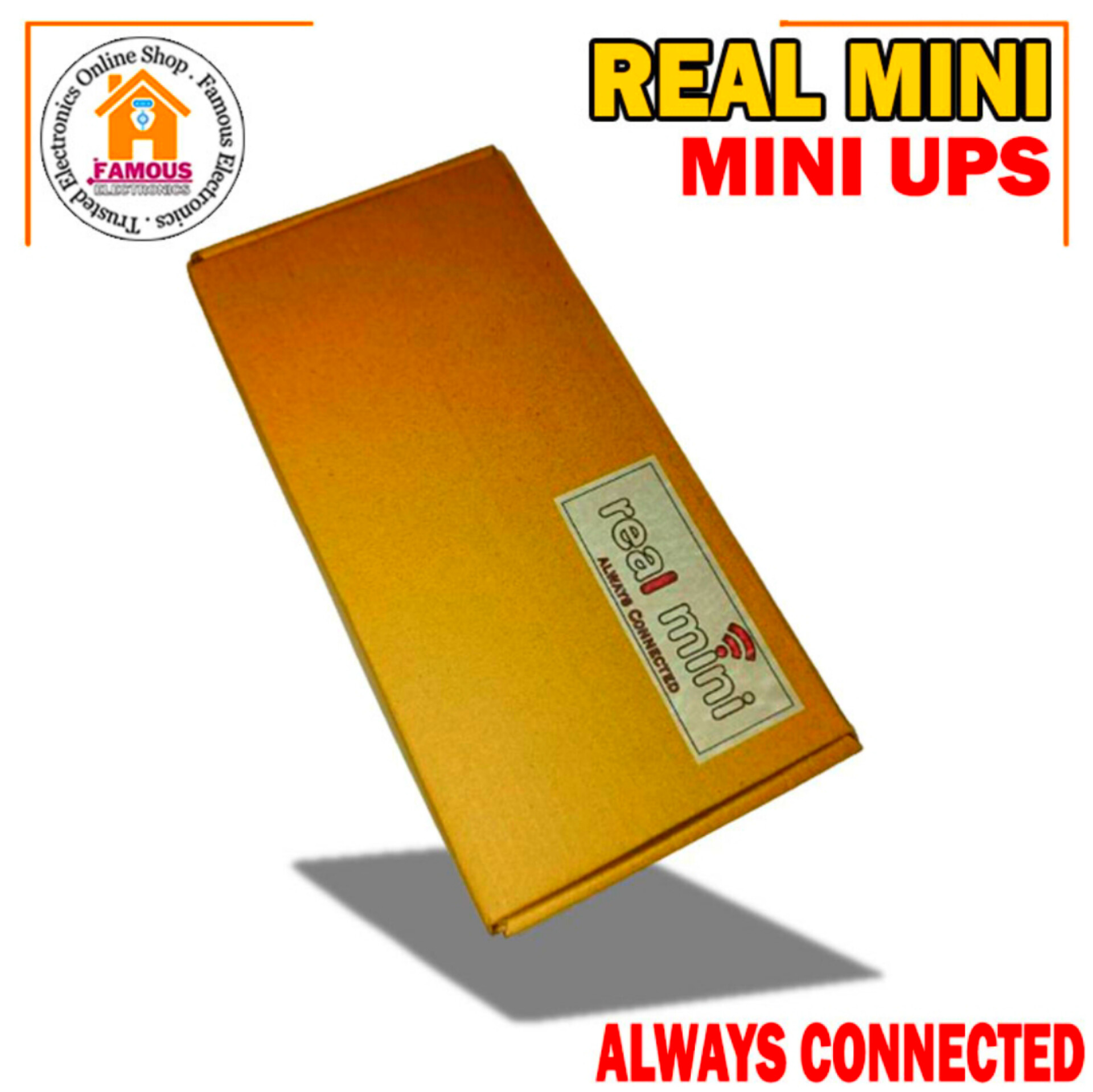 Real Mini UPS 8800 mAh DC UPS for Router, Onu, CC Camera 9 12 Volt Output_img_4