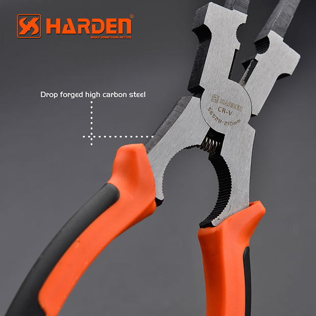 HARDEN 560528 MIG Welding Pliers 210mm, Anti-Rust Welding Pliers Tools for Professional Welding, Multi-Function Welding Tool; 560528_img_5