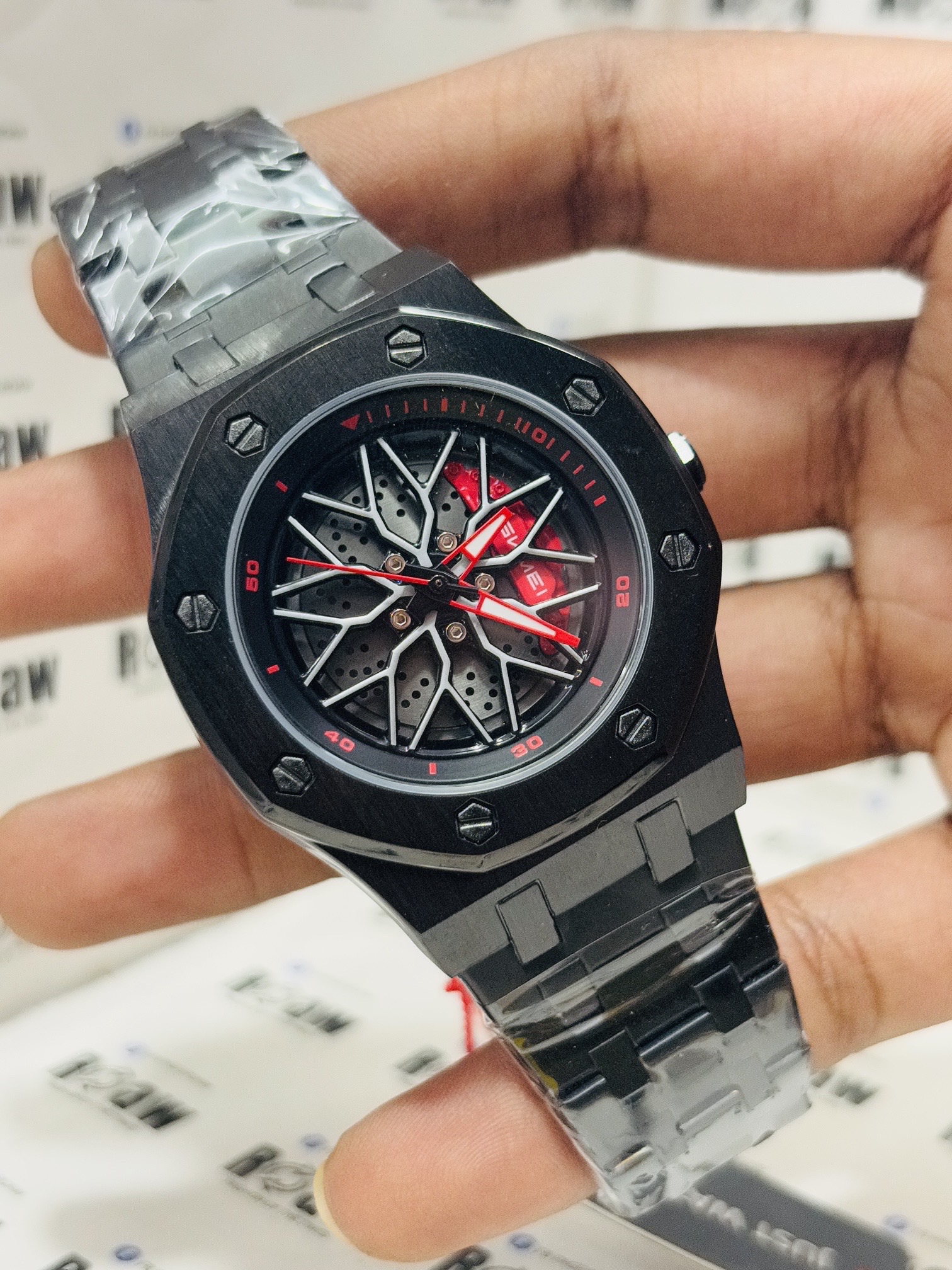 SKMEI 2359 sports watch quartz metal case fashion high quality turn wheel face watch_img_1