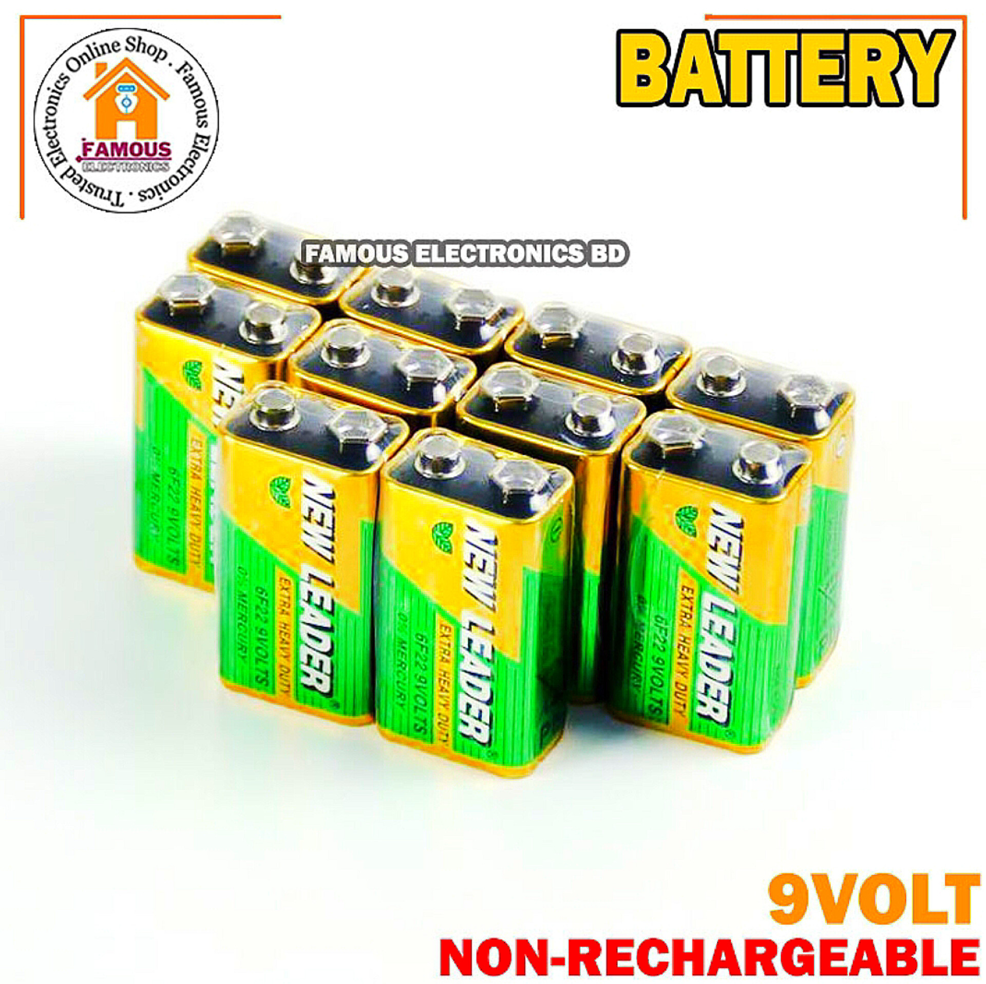 New Leader 6F22 9V Extra Heavy Duty Battery-1PCS_img_5