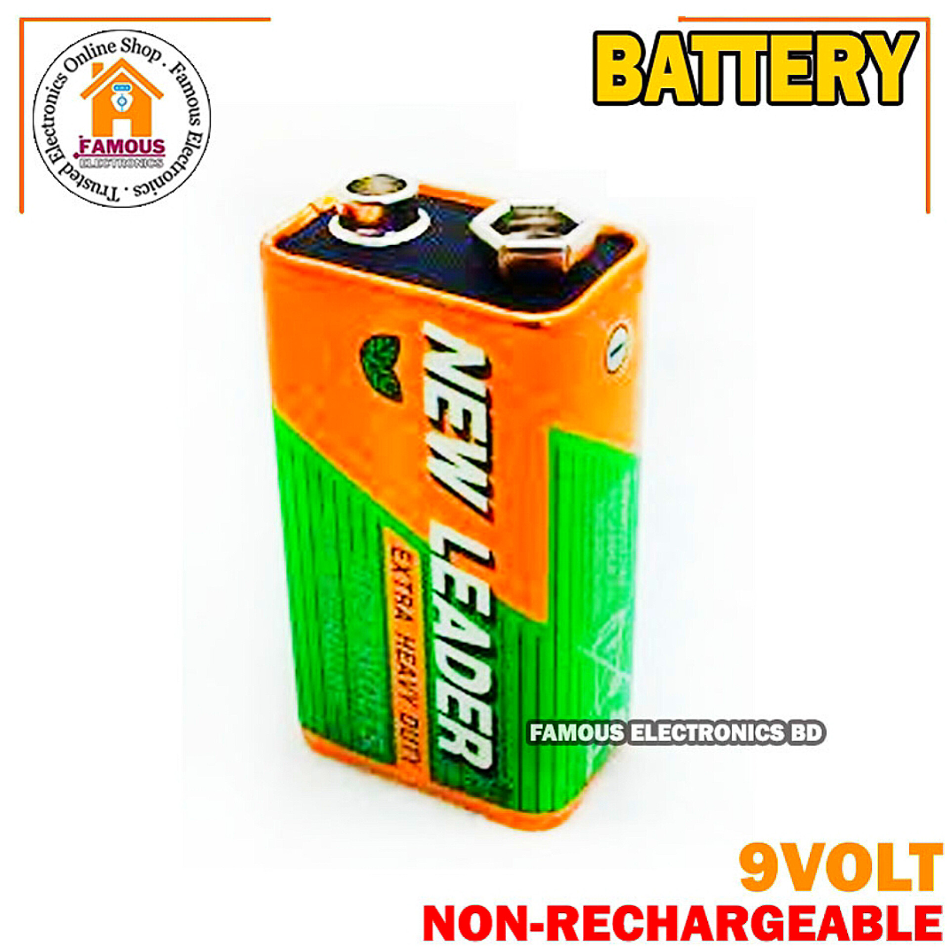 New Leader 6F22 9V Extra Heavy Duty Battery-1PCS_img_3