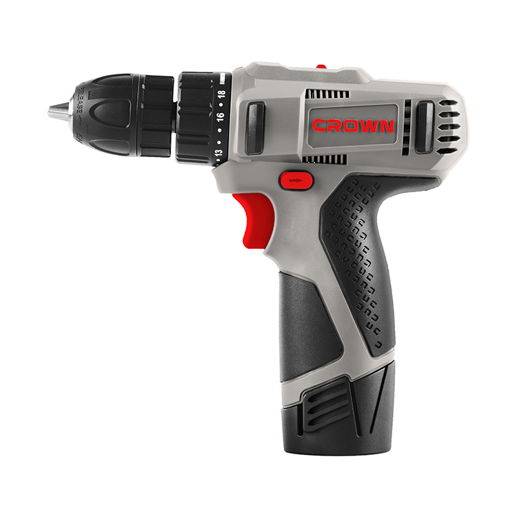 CROWN CT21053 Professional Cordless Drill/Screwdriver with 2pcs Battery & Charger, 12V, 1.5Ah, 10mm, 25N.m; Model: CT21053LH-1.5 BMC_img_3