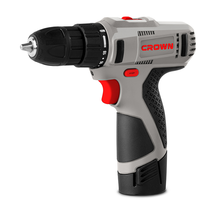 CROWN CT21053 Professional Cordless Drill/Screwdriver with 2pcs Battery & Charger, 12V, 1.5Ah, 10mm, 25N.m; Model: CT21053LH-1.5 BMC_img_4