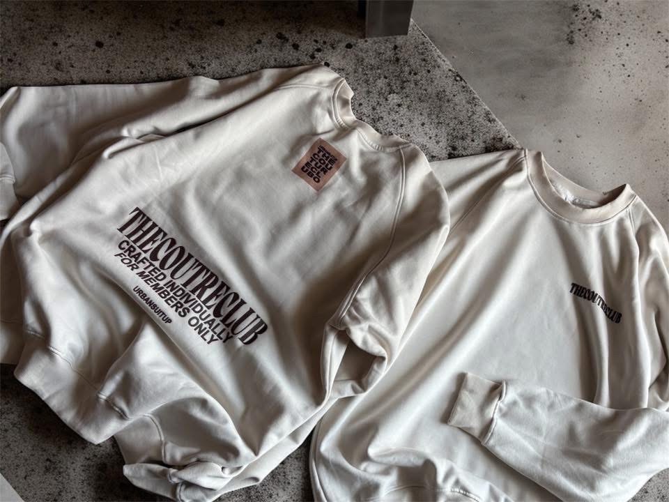 Off-white raglan Oversized Sweatshirt