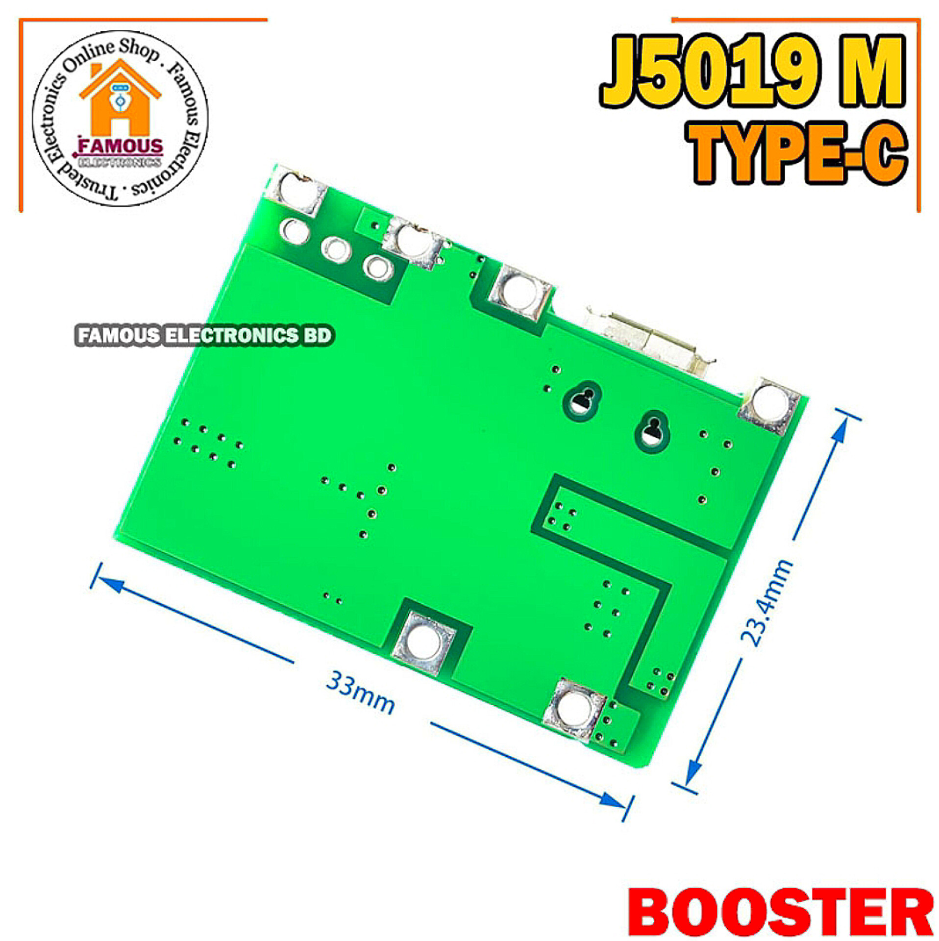 J5019 TYPE-C Li-ion 3.7/4.2 Volt Battery Charger Board + DC-DC Step Up and Down Boost Module_img_5
