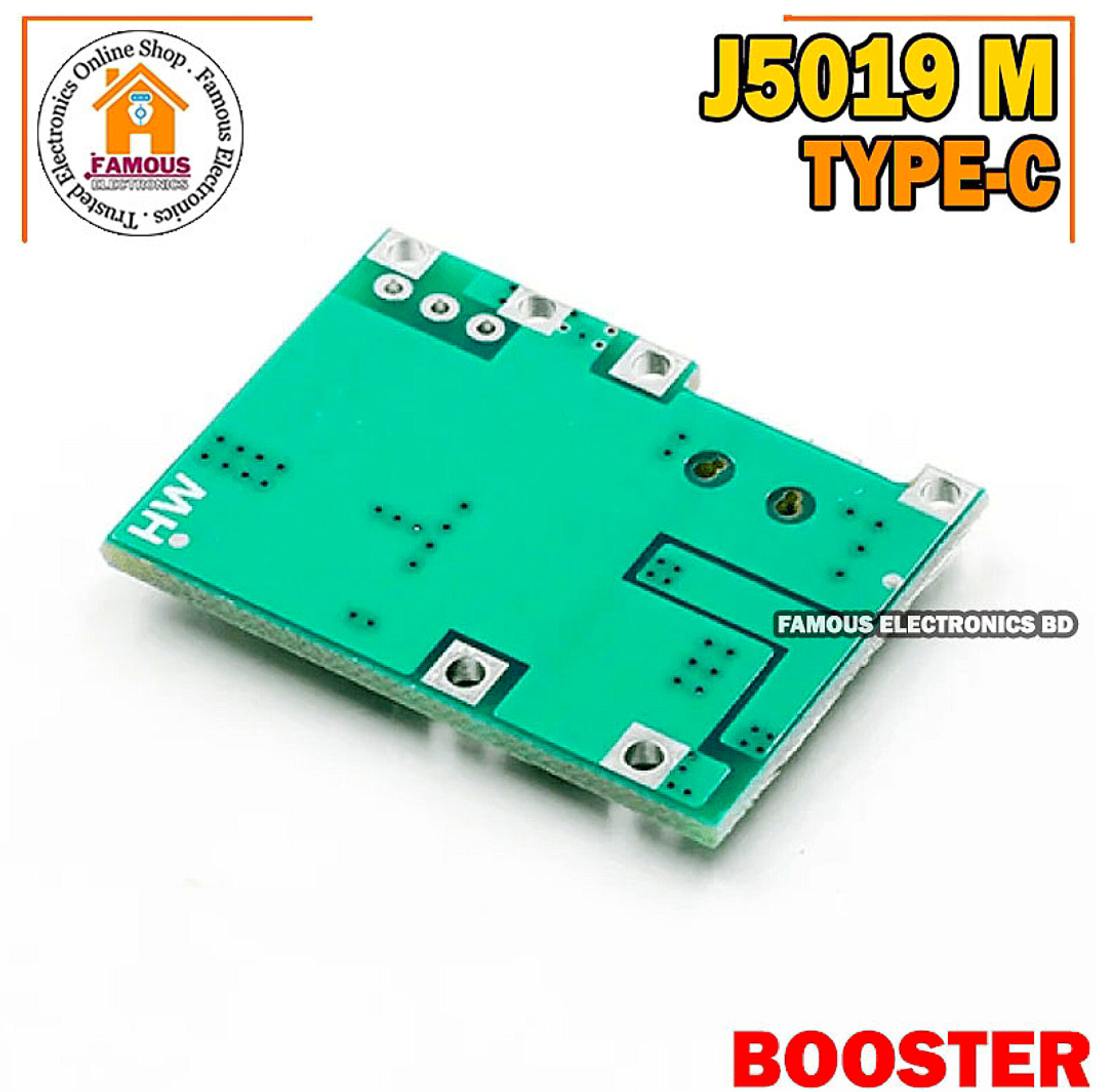 J5019 TYPE-C Li-ion 3.7/4.2 Volt Battery Charger Board + DC-DC Step Up and Down Boost Module_img_3