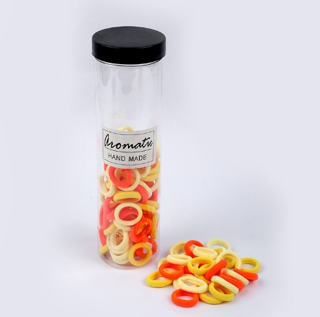 100 Pcs Rubber Bands for Girls Elastic Hair Bands for Children Mixed Colors Mini Ponytail Holder Baby Hair Accessories_img_3