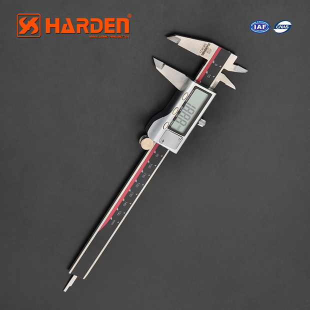 HARDEN 6" Professional Steel Digital Caliper, 150mm, Digital Display Vernier Caliper Measuring Tools; 580821_img_2