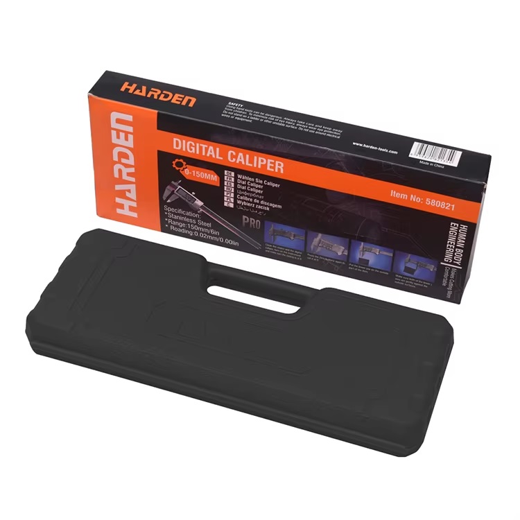 HARDEN 6" Professional Steel Digital Caliper, 150mm, Digital Display Vernier Caliper Measuring Tools; 580821_img_6