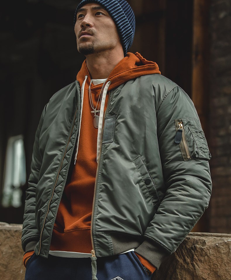 American-style MA1 pilot jacket_img_2