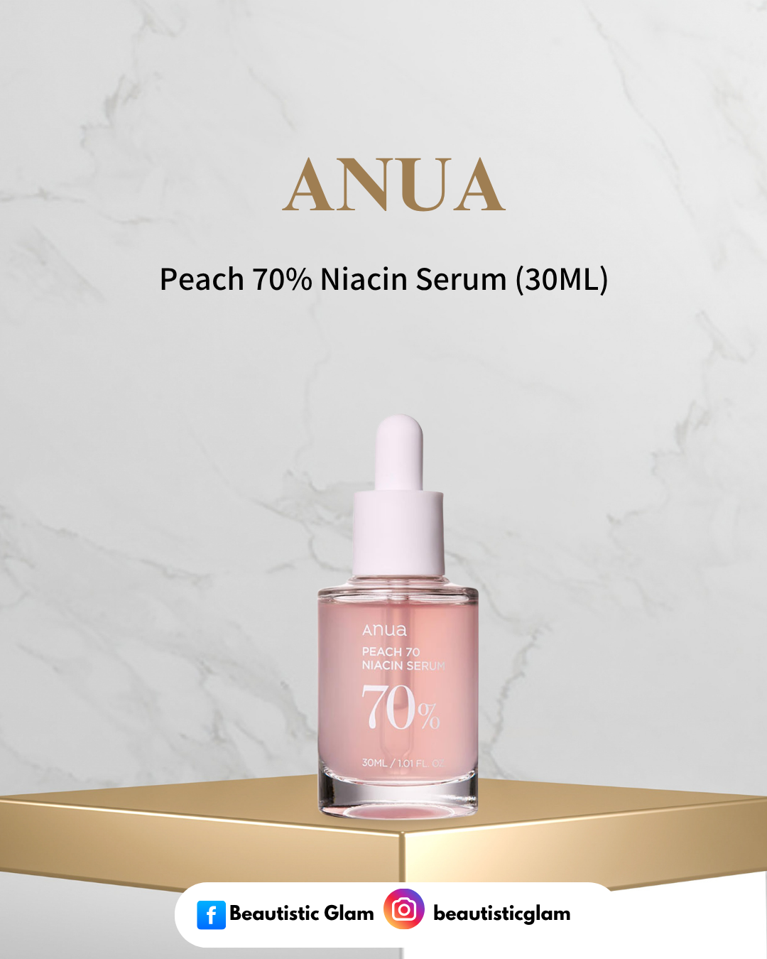 Anua Peach 70% Niacin Serum (30ML)