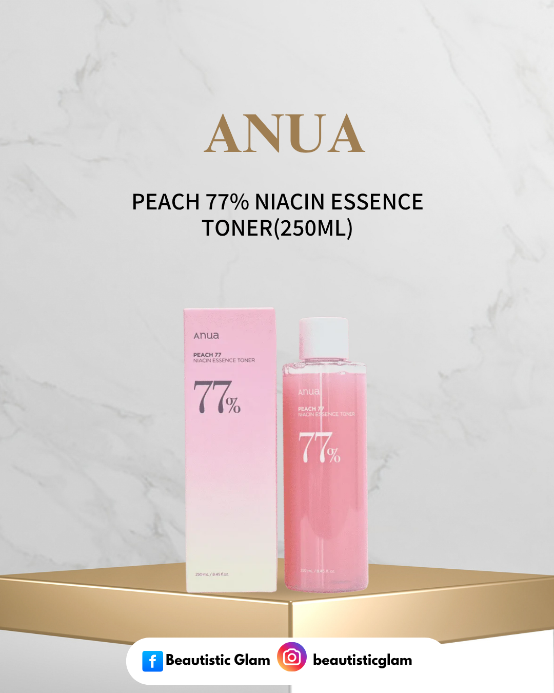 ANUA PEACH 77% NIACIN ESSENCE TONER(250ML)