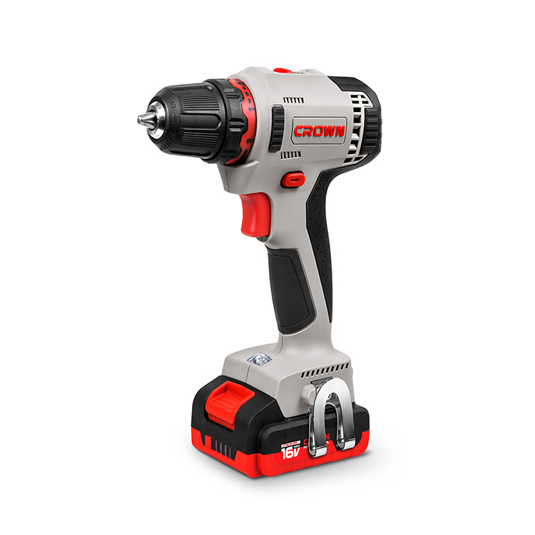 CROWN CT21082H-2 , 16V Professional Cordless Drill/Screwdriver, 2.0Ah, 10mm; CT21082H-2 BMC_img_1