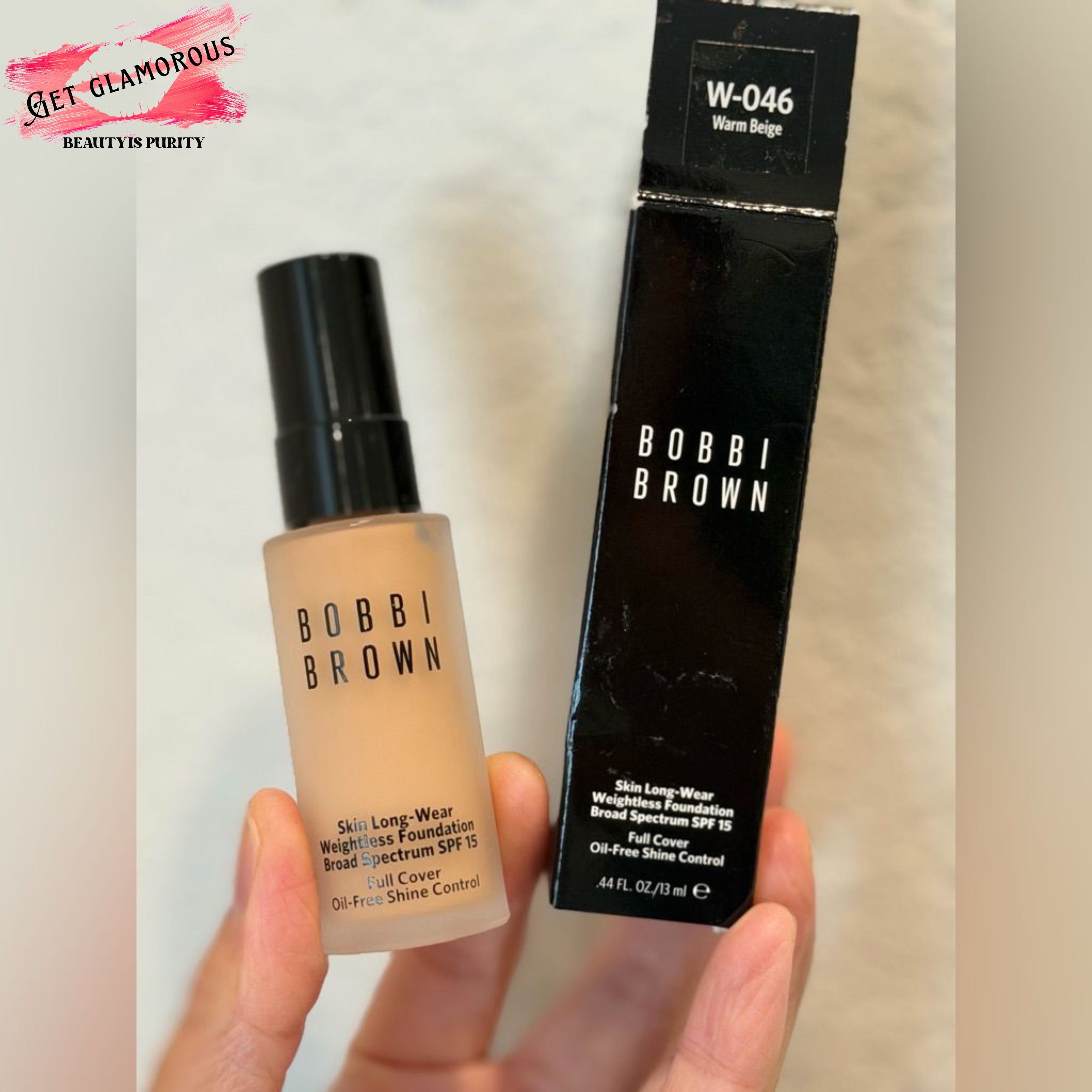 Bobbi Brown Skin Long-Wear Weightless Foundation Broad Spectrum SPF 15.