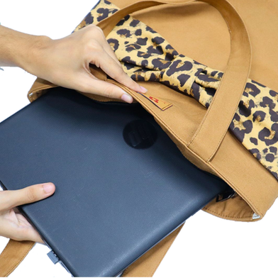 Stylish Fashionable Trendy Bow Tote Bag With Zipper_img_1