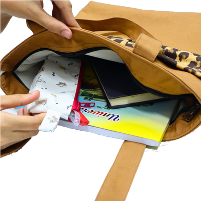 Stylish Fashionable Trendy Bow Tote Bag With Zipper_img_3