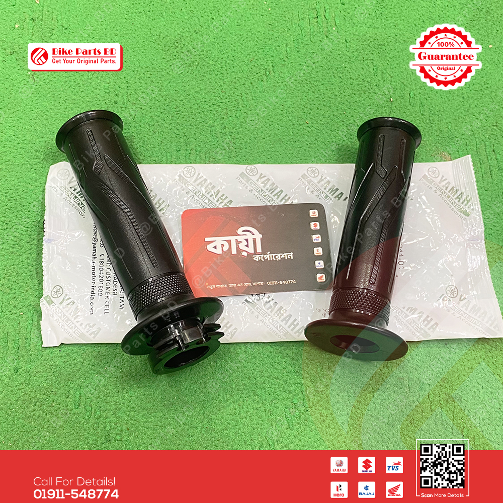 Handle Grip (Double ACC cable) for Yamaha FZS V1 ,FZS V2, Fazer V1, Fazer V2, bike.