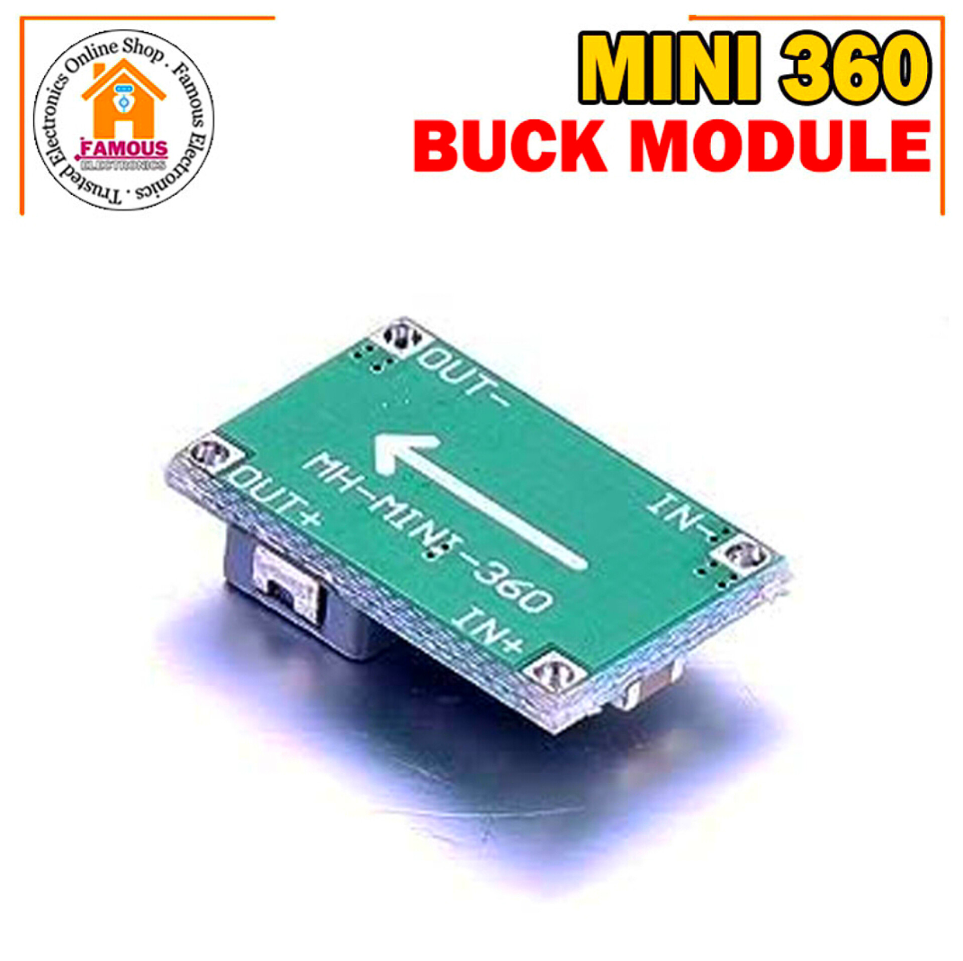 Mini 360 Buck Converter Mini 360 DC DC Step Down Module Adjustable Module 4.75V-23V To 1V-17V 1.8A Power Supply Buck Adapters Module_img_2