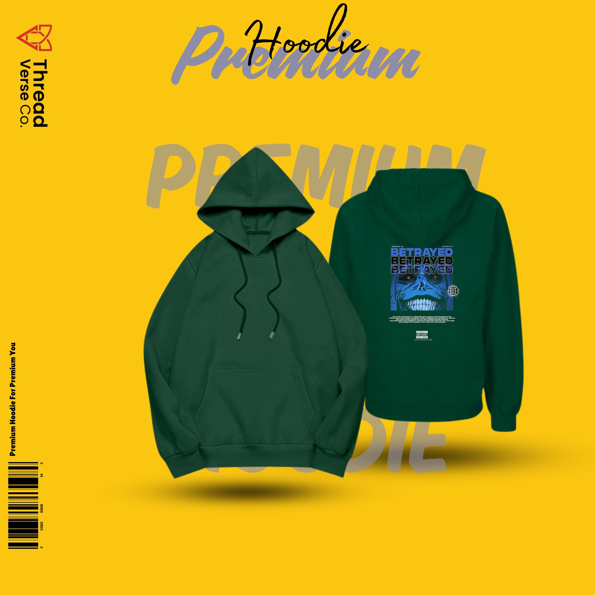 Premium Quality Black Color Full Sleeve Hoodie Jacket for Men / Women Green Color Trendy New Fusion NEW Stylish Premium Quality Fashionable Clothing Long Sleeve Hoodie for Men- Elevate Your Style, Stay Warm, Stay Trendy. Comfortable for Winter Season_img_7