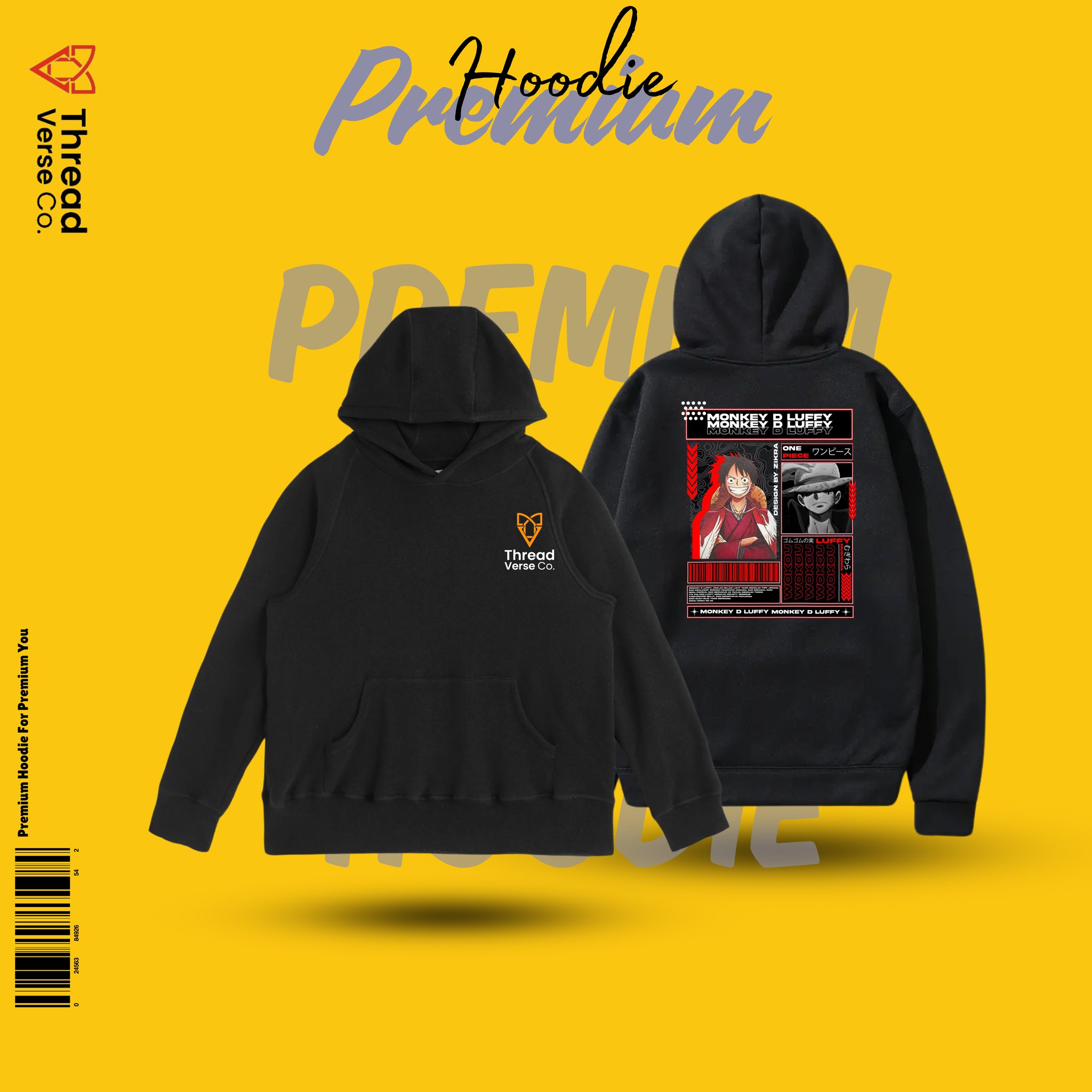 Premium Quality Black Color Full Sleeve Hoodie Jacket for Men / Women Green Color Trendy New Fusion NEW Stylish Premium Quality Fashionable Clothing Long Sleeve Hoodie for Men- Elevate Your Style, Stay Warm, Stay Trendy. Comfortable for Winter Season_img_8