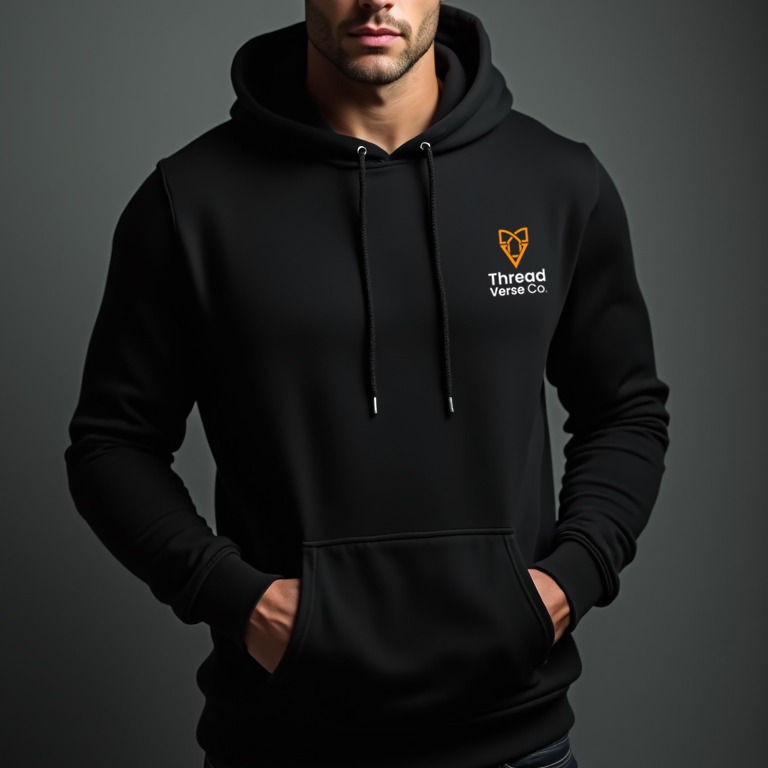 Premium Quality Black Color Full Sleeve Hoodie Jacket for Men / Women Green Color Trendy New Fusion NEW Stylish Premium Quality Fashionable Clothing Long Sleeve Hoodie for Men- Elevate Your Style, Stay Warm, Stay Trendy. Comfortable for Winter Season_img_9