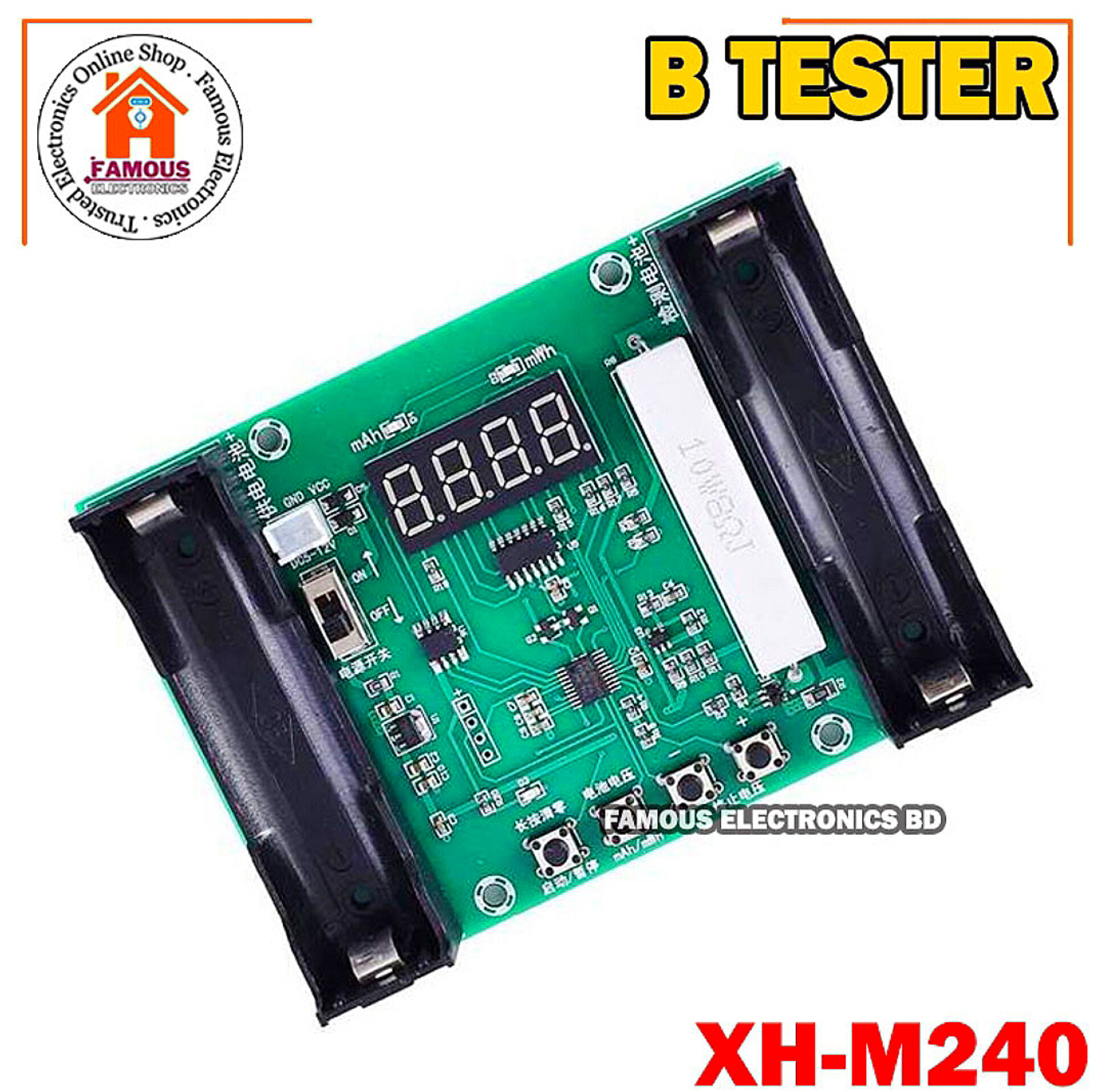 XH-M240 18650 Lithium Battery Capacity Tester Module_img_4