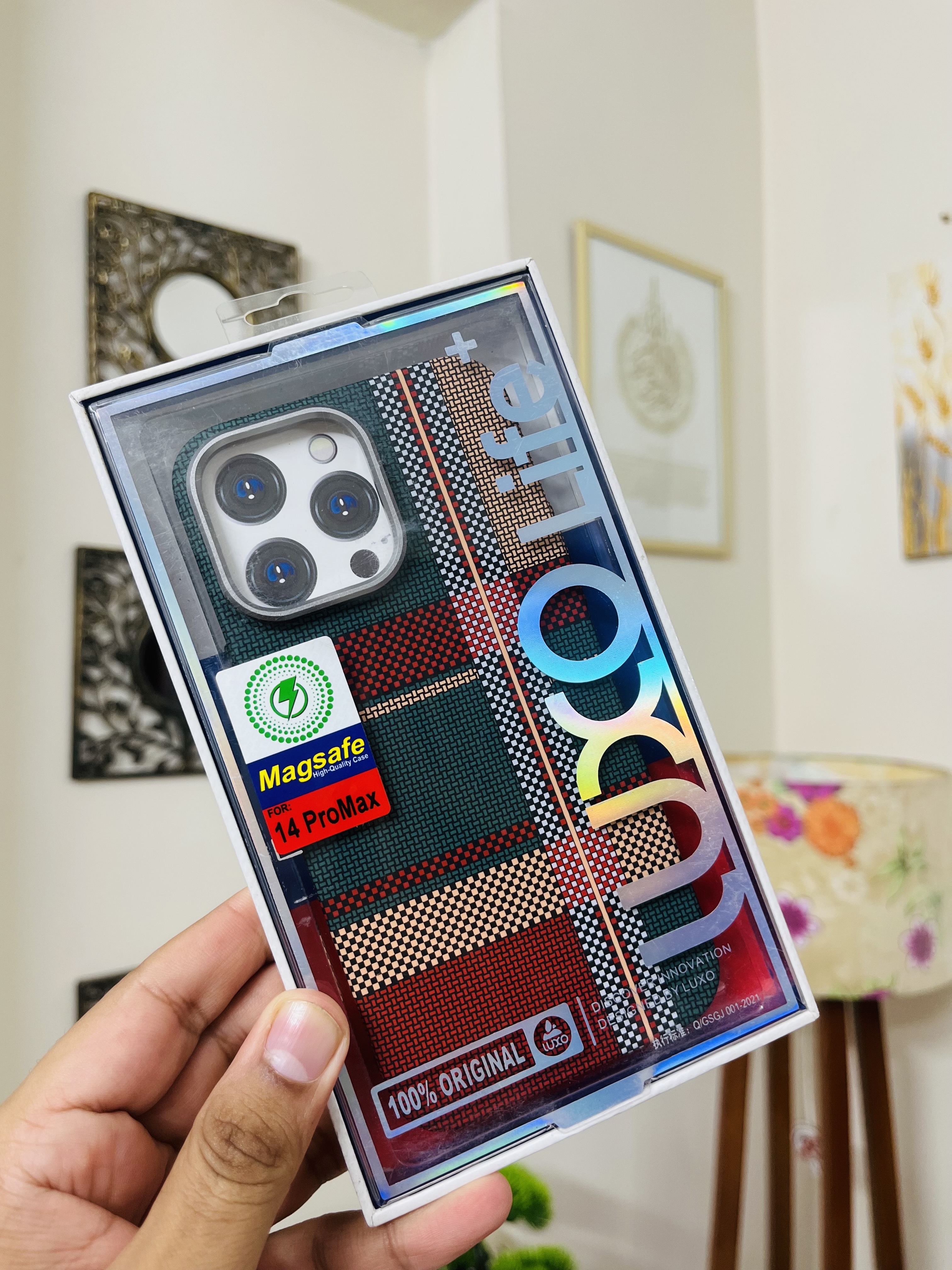 iPhone 14 Pro Max Luxolife Brand Original Redium Back Case_img_1