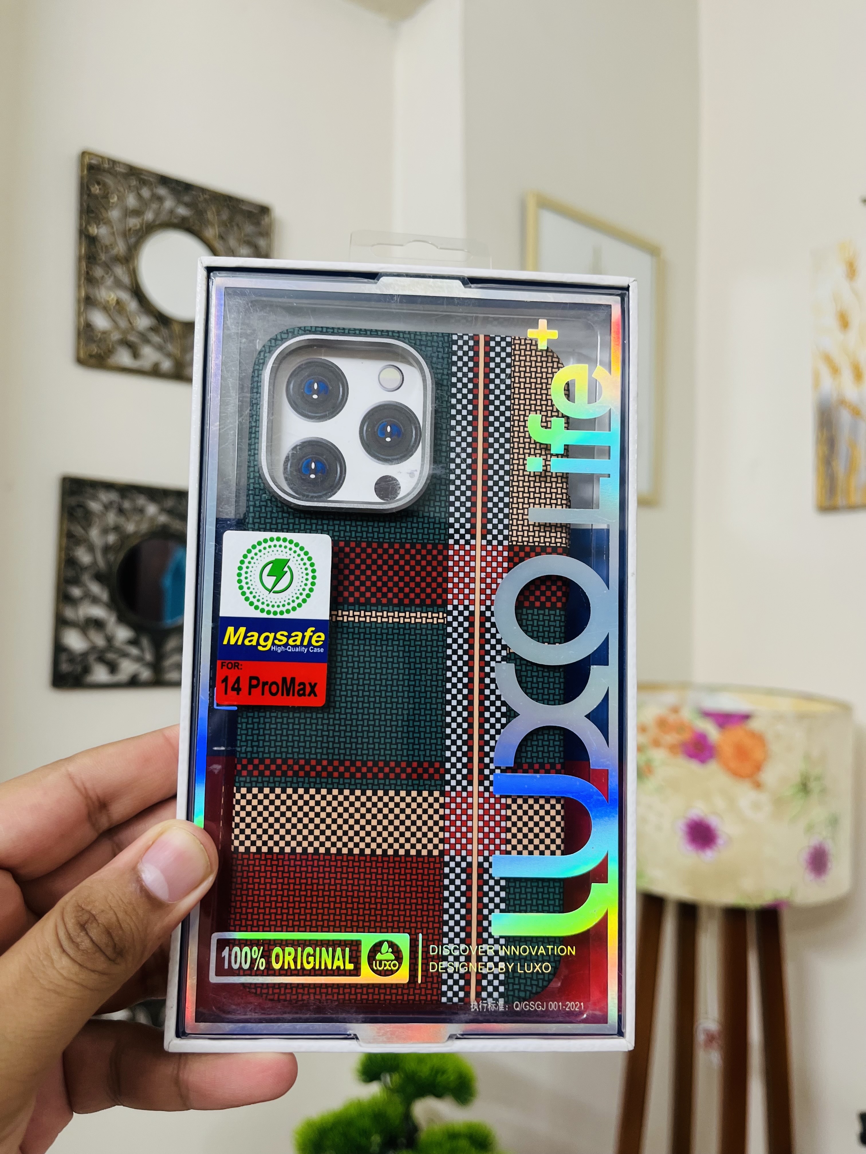 iPhone 14 Pro Max Luxolife Brand Original Redium Back Case_img_2