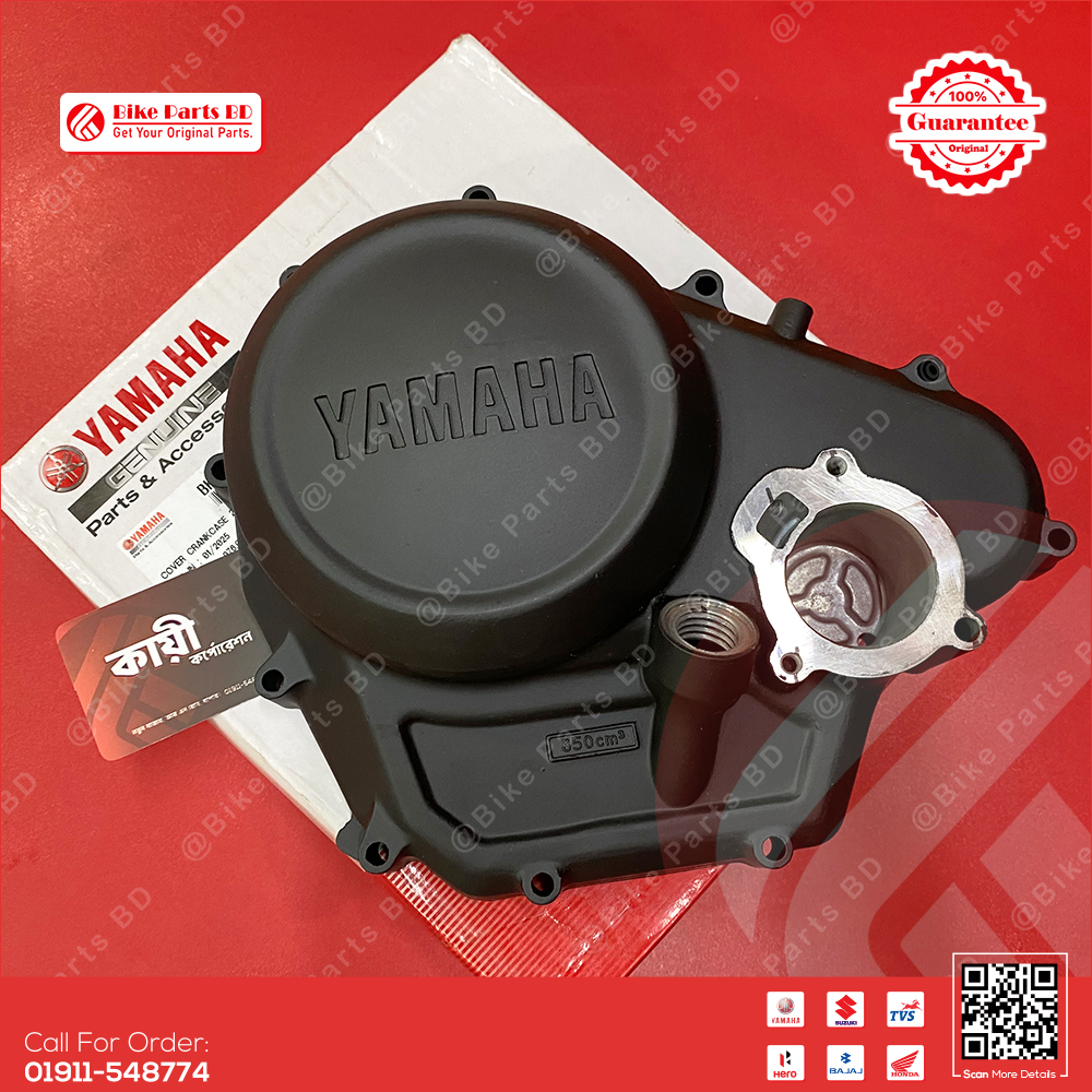 Crankcase Cover 2 (Clutch Site Cover) for Yamaha R15 V3, R15 V4, R15M, MT15 V1, MT15 V2 bike._img_1