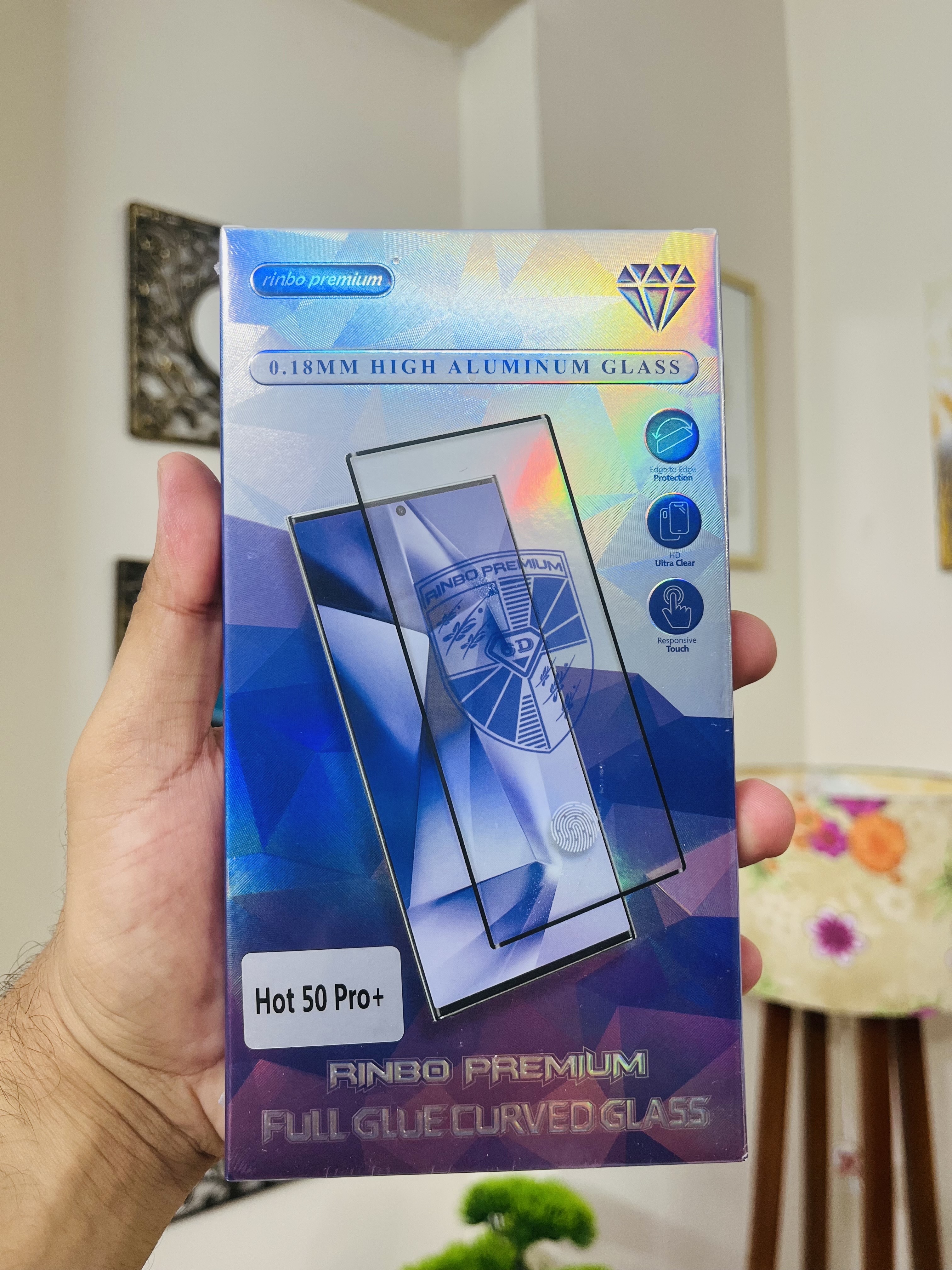 Infinix Hot 50 Pro Plus Full Glue Screen Protector