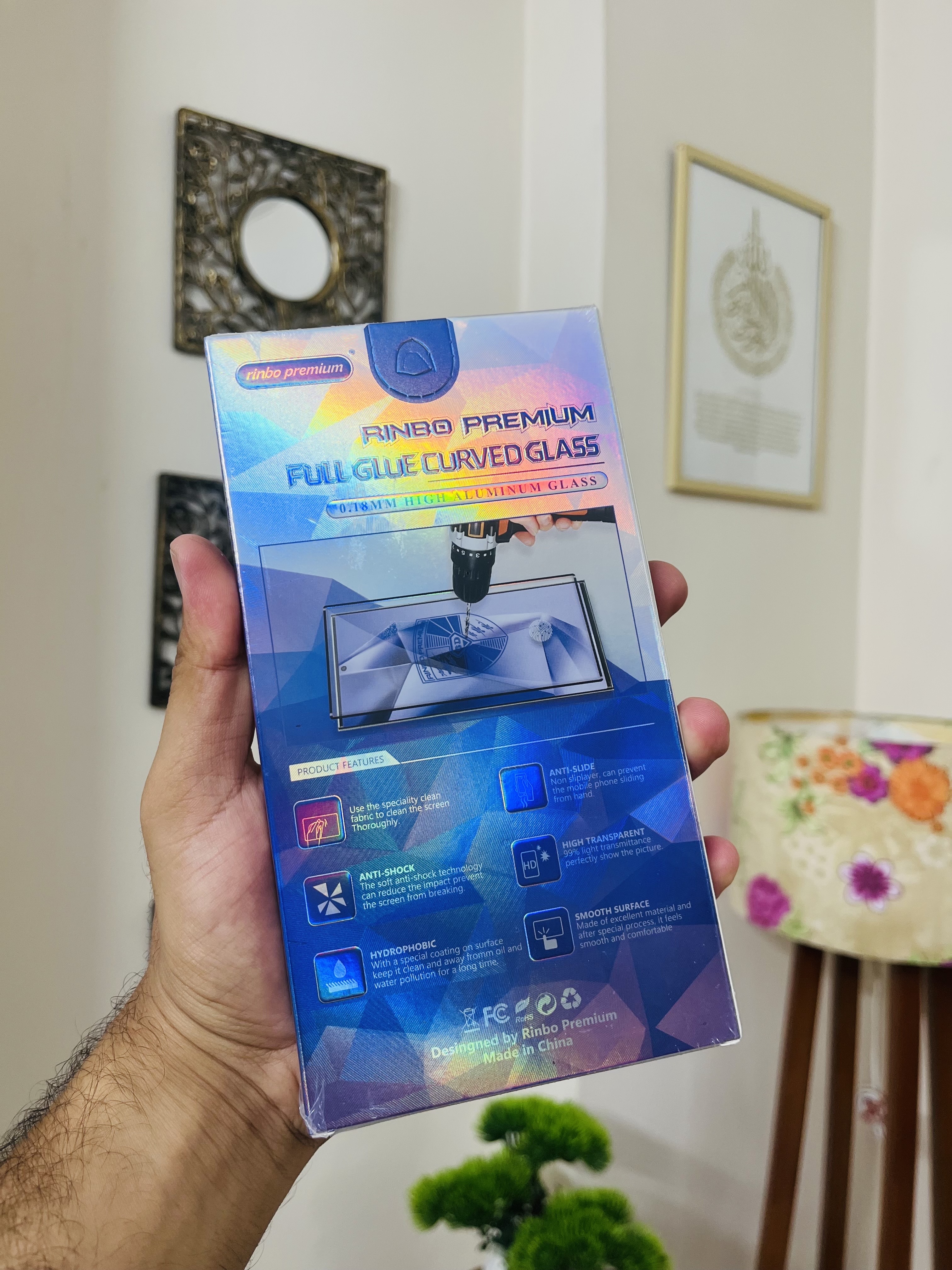 Tecno Camon 40 Pro Screen Protector Full Glue_img_2