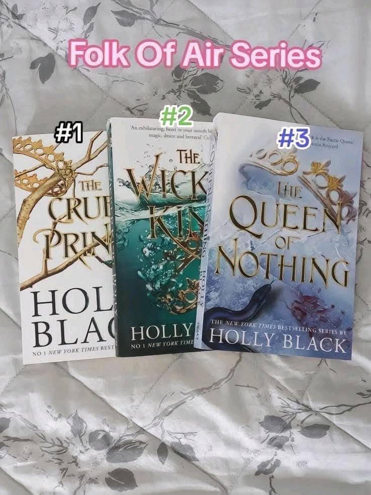 Folk Of Air series by Holly Black_img_0