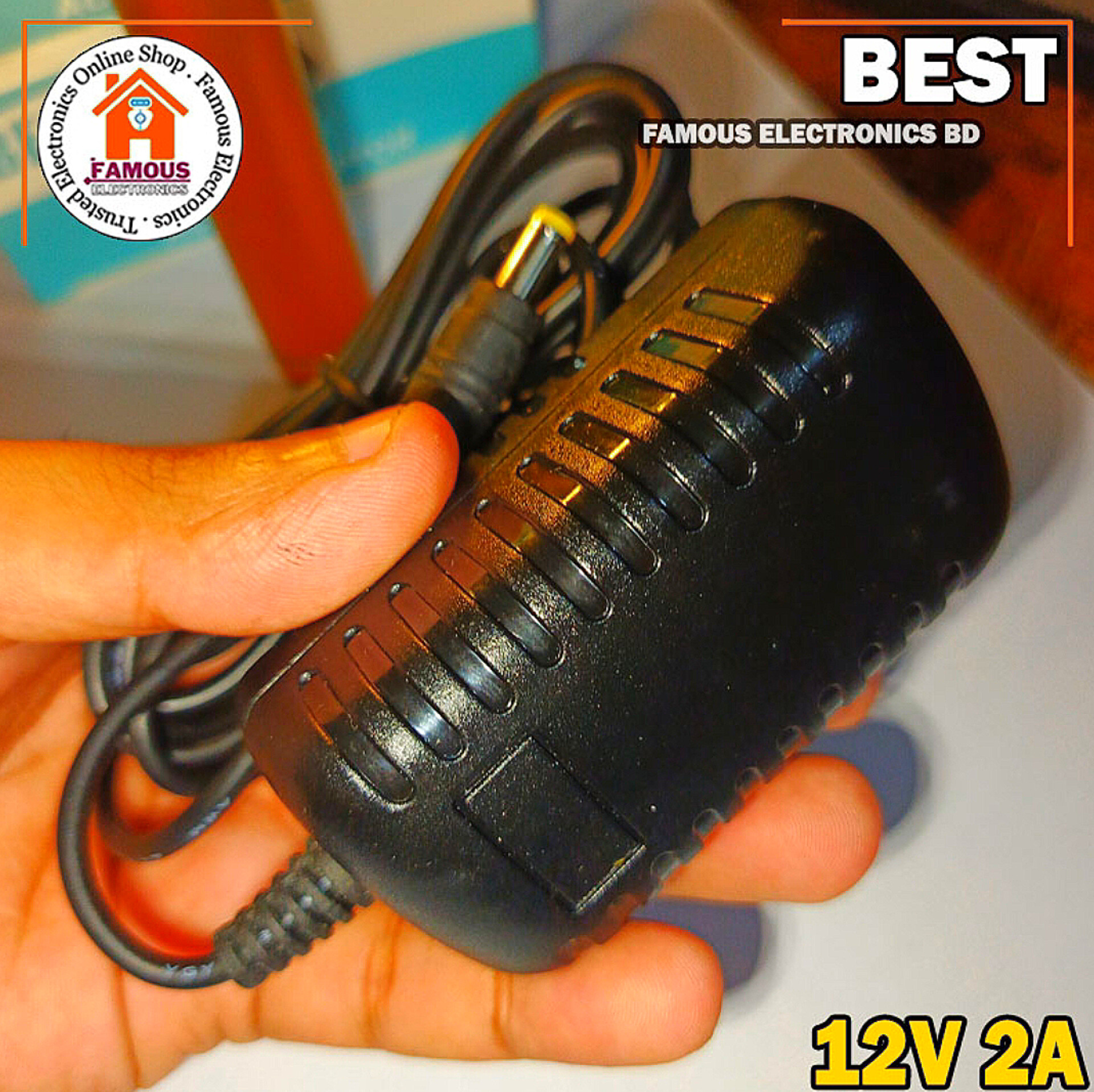 12V 2A 24Watt Original BEST AC/DC Adaptor_img_3