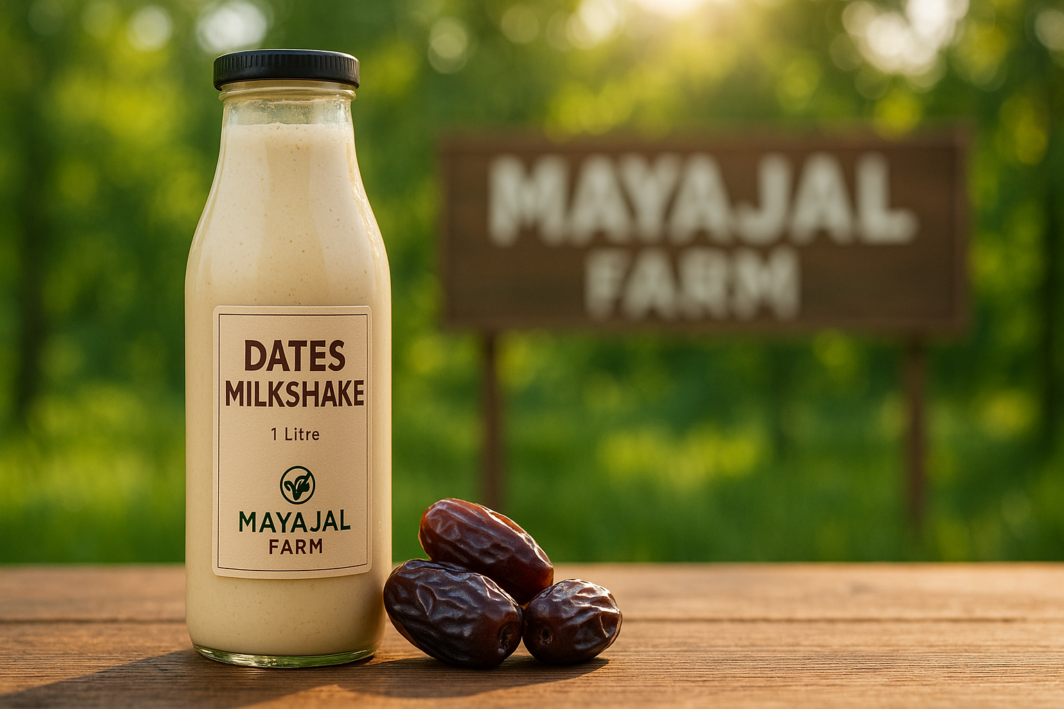Premium Dates Milkshake – 1 Litre